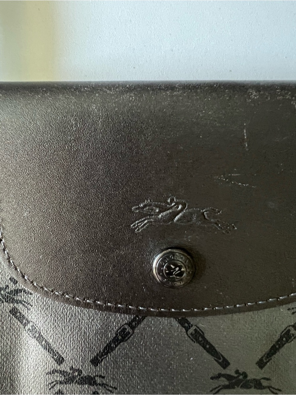 Longchamp Le Pliage LM Pewter Large - Picture 3 of 15